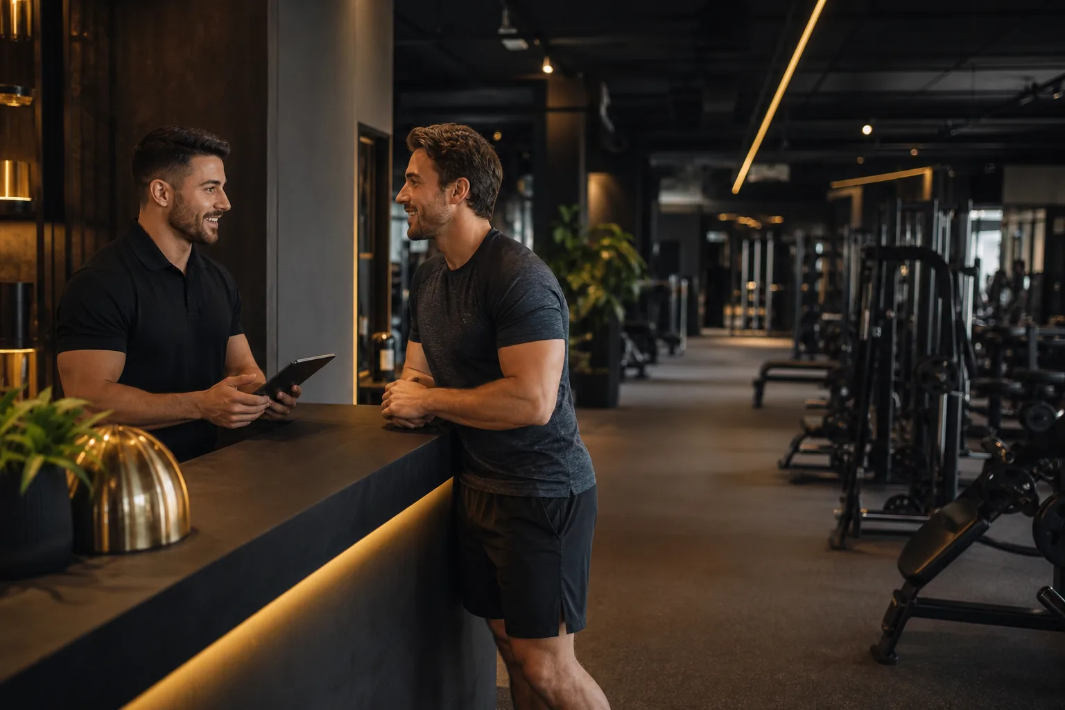 Solo Gym personal training support